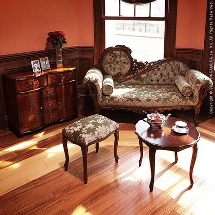 完成品 リビング キャビネット イタリア製 丸脚 ヴェローナクラシック 引き出し 幅87 ワイド 大容量