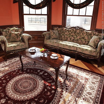 イタリア製 ヴェローナ クラシック コーヒーテーブル 幅100 長方形 四角形 奥行き50.5 100×50.5