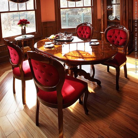 イタリア製 ヴェローナ クラシック ダイニングテーブル 円形 幅135 丸型 机 食卓 アンティーク