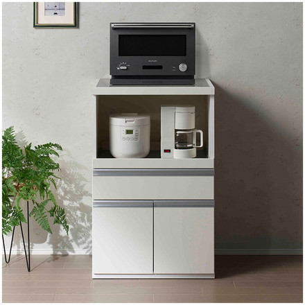 フナモコ キッチンカウンター STW-600 スーパーホワイト ホワイト 幅60 高さ94cm