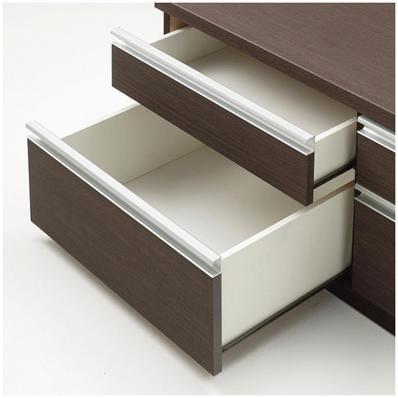 フナモコ ラチス ローチェスト FLG-110S ギャンビット グレージュ ブラウン 木目 シェルフ 棚 収納 家具