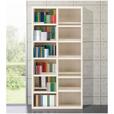 フナモコ コミックシェルフ ハイタイプ CBC-90T キャナルオーク ナチュラル 木目 シェルフ 棚 収納 家具