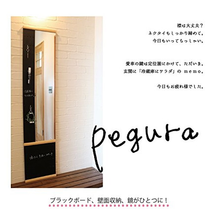 塩川光明堂 ウォールミラー ペグラ Long ミラー 鏡