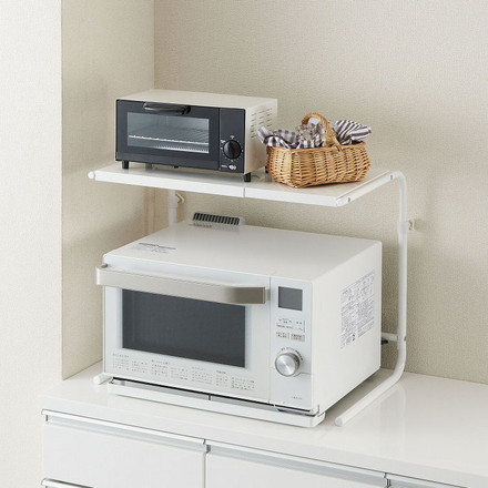 伸晃 レンジラック レンジ上ラック 高さ・幅伸縮タイプ RUR-TH