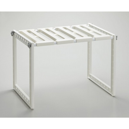 伸晃 ランドリー収納 洗面下フリーラック 伸縮タイプ Sサイズ SSR-SX