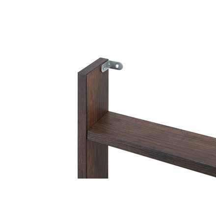 薄型マガジンラック 幅60cm ブラウン スリム 北欧 壁 コンパクト 省スペース 玄関収納 壁面収納 玄関 スリッパ