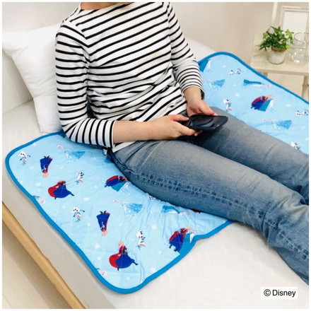 ちょこっと敷パッド アナと雪の女王 敷きパッド 100×65cm 滑り止め加工 接触冷感シリーズ ディズニー