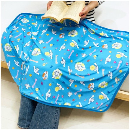 クールブランケット シナモンロール 100×70cm リバーシブル パイル生地 接触冷感シリーズ