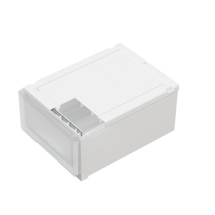  天馬 収納ケース Fits フィッツケース アドバンス 55-40L 幅40.0×奥行55.0×高さ30.0cm WC ホワイトクリア