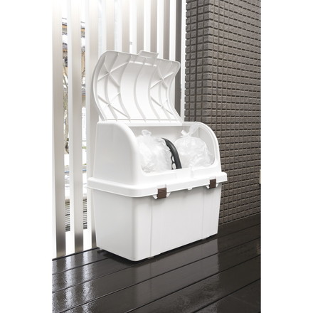 リッチェル トラッシュコンテナ SP 220L ホワイト ゴミ箱 屋外 大容量 ごみ箱 ダストボックス