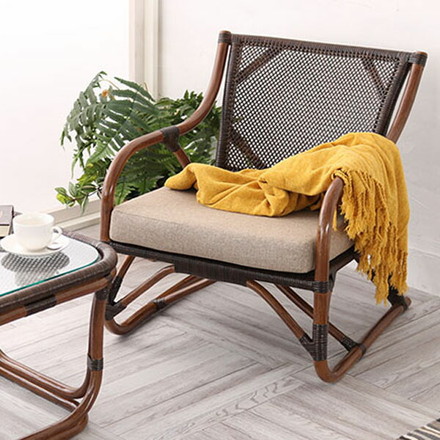 ラタン パーソナルチェア WAHOO シリーズ C201KA 家具 籐家具 インテリア イス 椅子 腰かけ チェア