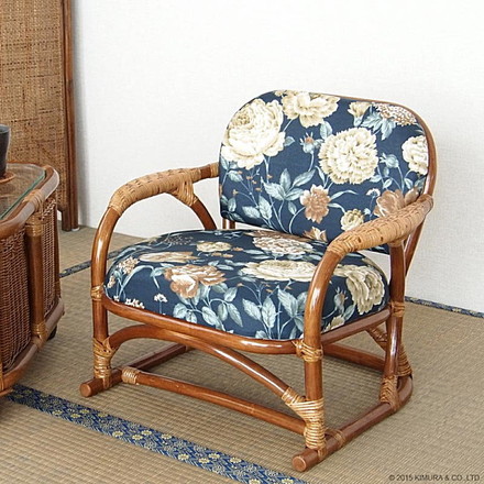 籐 チェア 籐家具 インテリア 籐椅子 ラタンチェア イス 椅子 座椅子 一人掛け 1人掛け ラタン 和室 アジアン