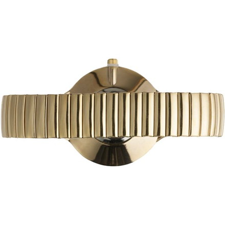 [千鶴] 腕時計 3針 猫デザイン 伸縮ジャバラベルト CDW001-002 ゴールド