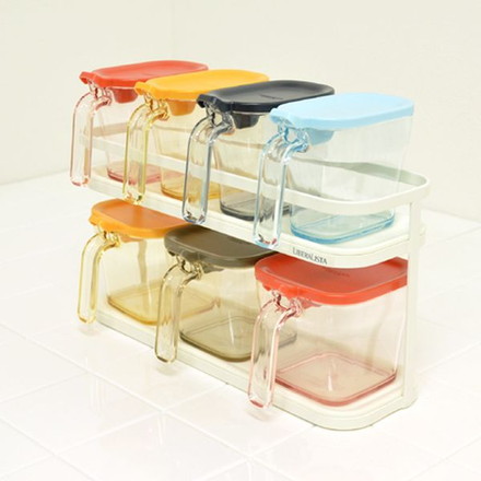 リス 調味料ラック リベラリスタ ワイド ホワイト