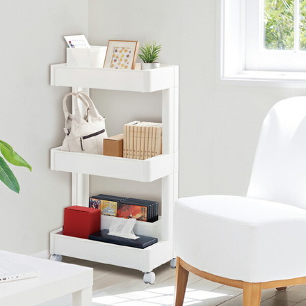 不動技研 キッチン収納 スマートワゴン Fit W250 3段 F2593