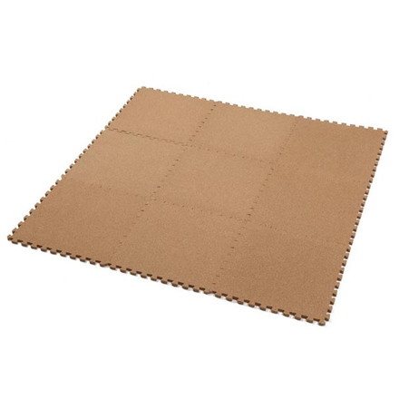 ユノックス ジョイントコルクマット9枚 0.8cm 小粒 10-104