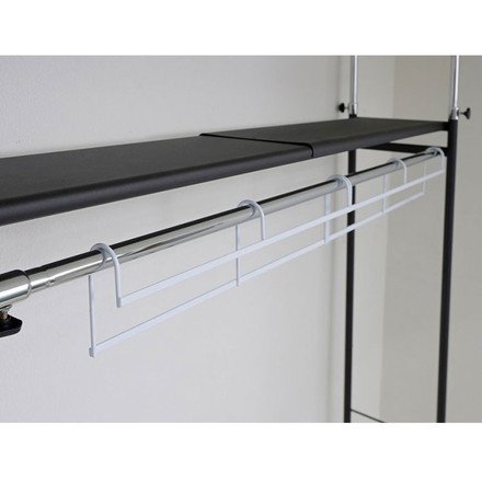 アップハンガー ハンガー 衣類収納 幅50cm 2本組 日本製 収納 収納力アップ 段違い クローゼット 大容量 省スペース スぺパ 小物 バッグ コート 整理 衣替え ホワイト