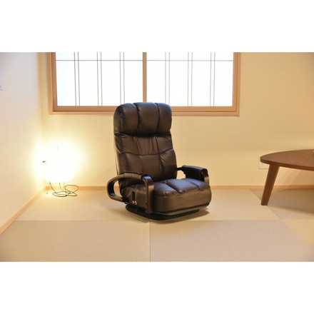 フロアチェア PVC 回転 リクライニング パーソナル リクライニング 椅子 リビング 北欧
