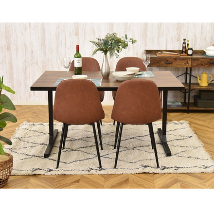 ダイニングテーブル レイラ135 135×80cm ダイニング テーブル 北欧 テーブル 作業台