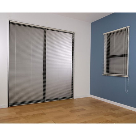 TOSO アルミブラインド トーソー 60×138cm 操作位置交換可能 カーテンレール 取り付け 金具付き