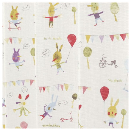 キッズ 非遮光 タッセル付き カーテン 幅100cm 風船 パレード ウォッシャブル 洗える 洗濯可能 幅100cm×丈135cm2枚組