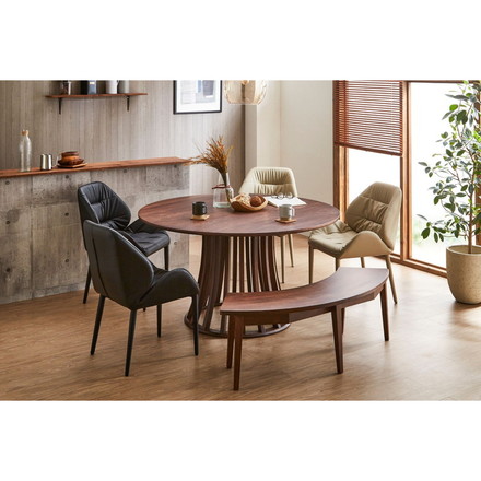 ダイニングベンチ 幅133cm 高さ42cm インテリア チェア チェアー いす イス 椅子 リビング ベンチ