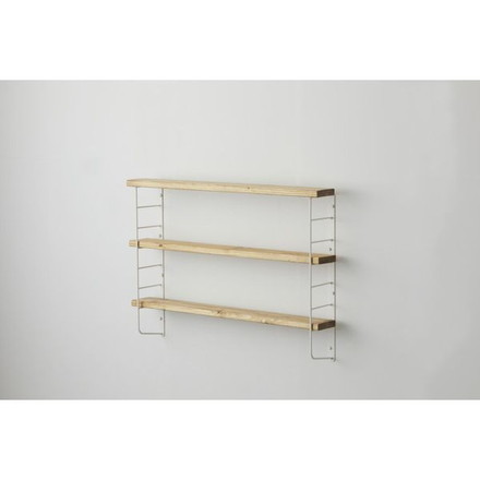 L型シェルフフレーム4 白 WFW-34 平安伸銅工業