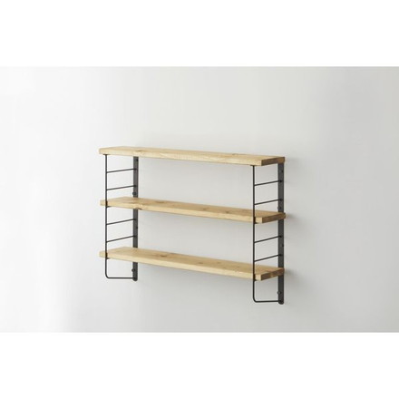 L型シェルフフレーム6 黒 WFK-36 平安伸銅工業