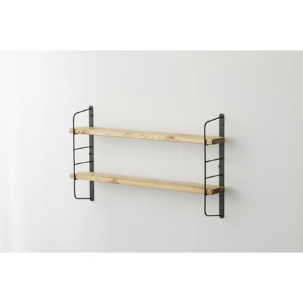 ショートシェルフフレーム4 黒 WFK-44 平安伸銅工業