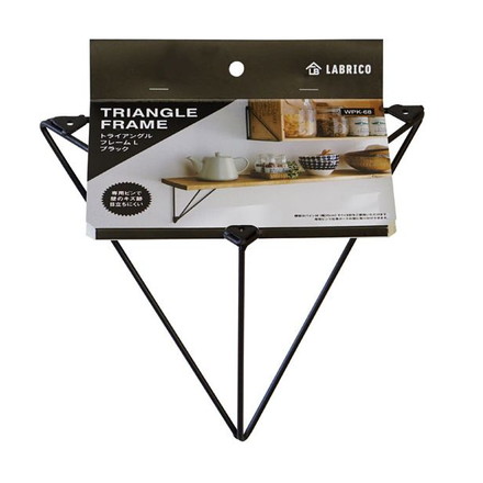 トライアングルフレーム L ブラック WPK-68 平安伸銅工業