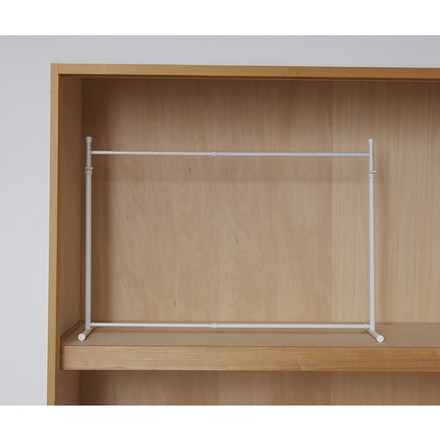 伸縮押入れハンガー 白 OHW-10 平安伸銅工業