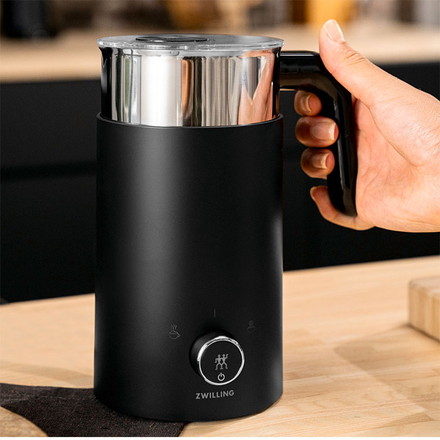 ミルクフォーマー 電動 クリーマー 泡立て器 ツヴィリング エンフィニジー 日本正規品 シルバー