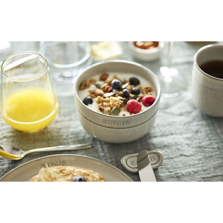 【公式販売店】 STAUB ボウル 10cm ストウブ 茶碗 セラミック カンパーニュ 食器 おしゃれ ストーブ ちゃわん スープボウル 食洗機対応 正規品 電子レンジ対応 ナチュラルカラー 日本正規品