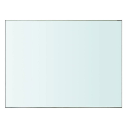 vidaXL 棚 2点 パネル ガラス クリア 40x30 cm家具棚壁面収納棚・壁面ラック