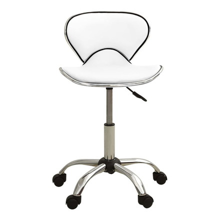 vidaXL サロンスパスツール ホワイト 合成皮革製ビジネス&工業用美容・化粧品業界サロンチェア