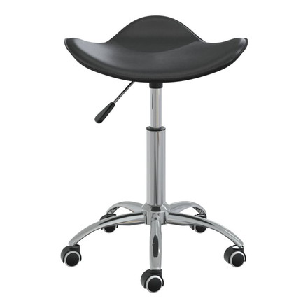 vidaXL サロンスパスツール ブラック 合成皮革製ビジネス&工業用美容・化粧品業界サロンチェア