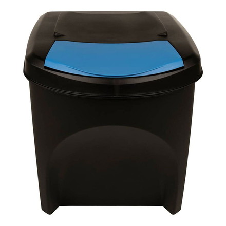 vidaXL 積み重ね可能 ゴミ箱 4点 アントラシート 100Lホーム&ガーデン家事用品ごみ入れごみ箱