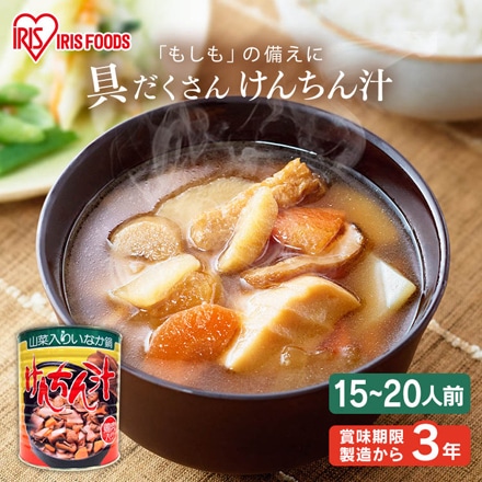 アイリスフーズ 1号缶けんちん汁 3000g 6個