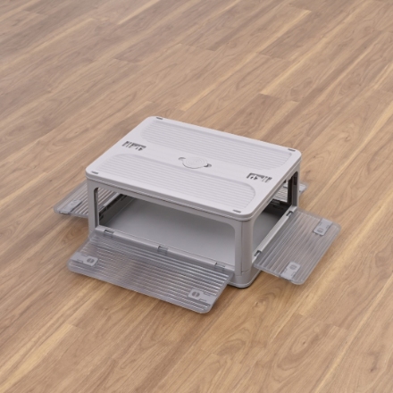 YAMAZEN フルオープンボックス SFOB-M(GG) グレージュ