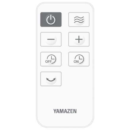 YAMAZEN DCモーターリビング扇風機 YLR-DJD30(W) ホワイト