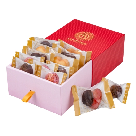 【バレンタイン/ホワイトデー】 銀座京橋 レ ロジェ エギュスキロール フィナンシェ＆クランチチョコレート 計13個