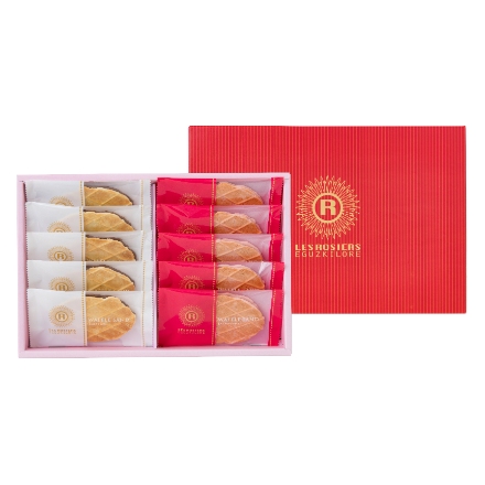 【バレンタイン/ホワイトデー】 銀座京橋 レ ロジェ エギュスキロール チョコレートワッフルサンド 計10個