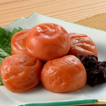 紀州南高梅 樽香の恵み ～完熟しそ～ (塩分8%)400g