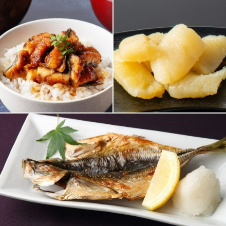 肴三選 うなぎ(50g×4)×干物(2尾)×数の子(60g×1)