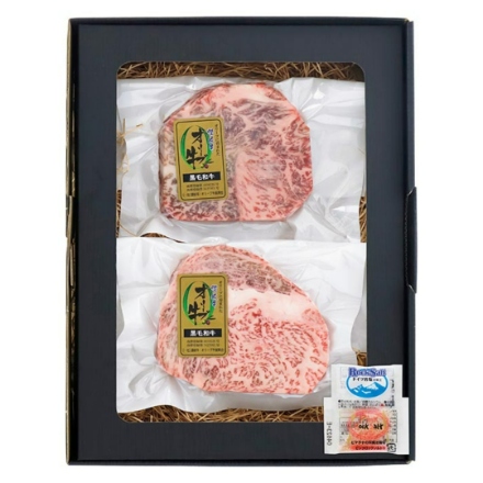 オリーブ牛（A5等級）ステーキセット計300g