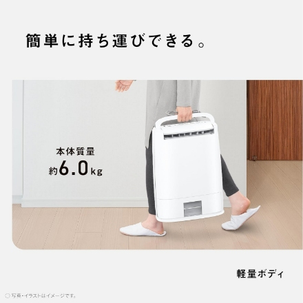パナソニック 除湿機 F-YZX60B-H [マットグレー]