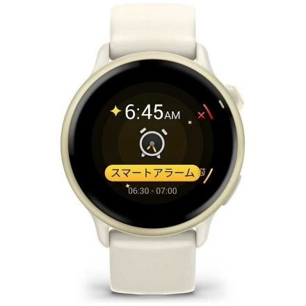 ガーミン vivoactive 6 フィットネスGPSウォッチ 010-02985-31 [Bone/Lunar Gold]