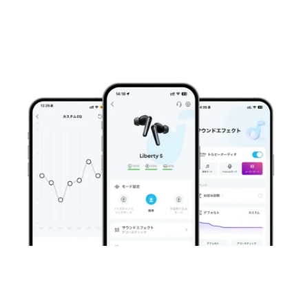 イヤホン ANKER Soundcore Liberty 5 A3957NB1 シャンパンゴールド