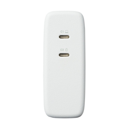 モバイルバッテリー エレコム AC充電器一体 (5000mAh/67W) DE-AC11-5000WH ホワイト