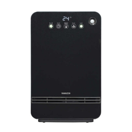 ヒーター・ストーブ 山善 DSF-VN124(B) [ブラック]